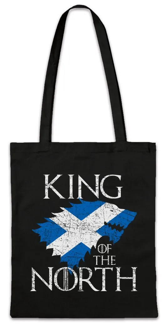 Urban Backwoods Beuteltasche King In The North Stofftasche Bannockburn 1314 William Wallace Battle (1-tlg), Outlander Schlacht Schottland