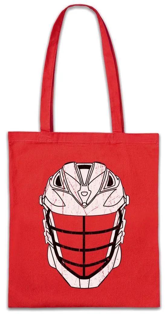 Urban Backwoods Beuteltasche Lacrosse Helmet Stofftasche La Crosse Fußball Ball Soccer Player Sport (1-tlg), Passion Love Addiction Spielfeld