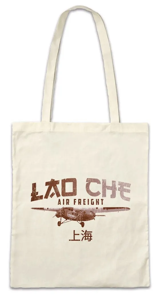 Urban Backwoods Beuteltasche Lao Che Air Freight Stofftasche Indiana Fun Jones Last Indy Crusade (1-tlg), Kult Kreuzzug Last Symbol