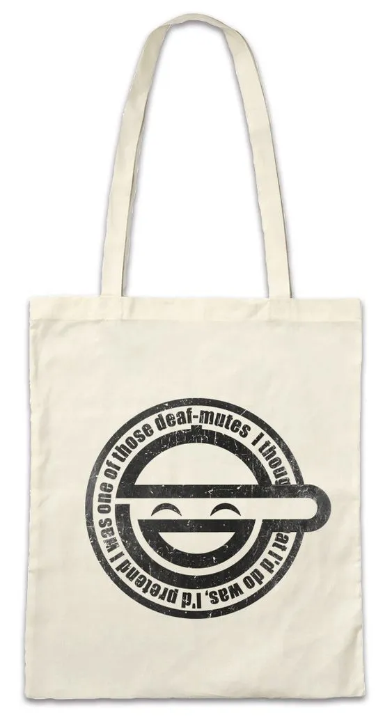 Urban Backwoods Beuteltasche Laughing Man Stofftasche Ghost In Manga The Akira Masamune Shell (1-tlg), Shirow Anime Fim Movie