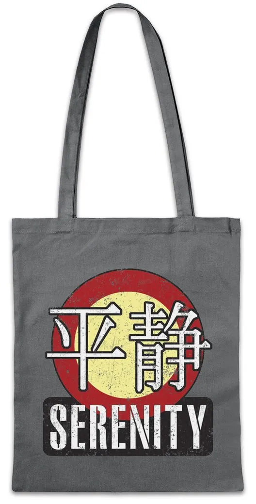 Urban Backwoods Beuteltasche Leaf Patch Stofftasche Firefly Bronze Ship I Am Leaf Wind Serenity (1-tlg), Sci-Fi Symbol Logo Company