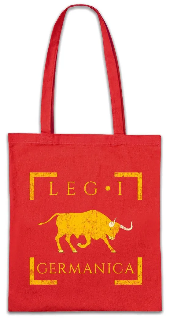 Urban Backwoods Beuteltasche Legio I Germanica Stofftasche Rom Roma Rome Roman Legion Emperor (1-tlg), Empire Julius Caesar Römisches