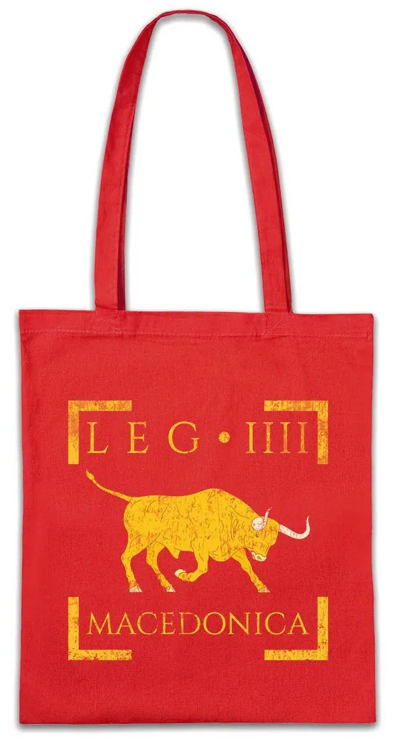 Urban Backwoods Beuteltasche Legio IIII Macedonica Stofftasche Rom Rome Roman Legion Römisches (1-tlg), Reich Empire Julius Caesar