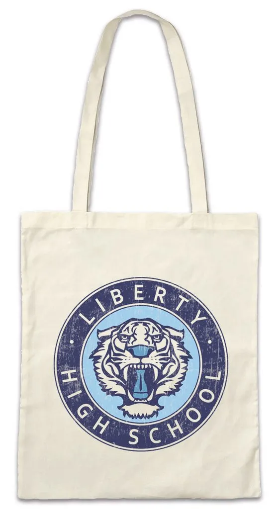 Urban Backwoods Beuteltasche Liberty High I Stofftasche School 13 Schule Tape Reasons Team (1-tlg), Mannschaft Why Symbol Sign