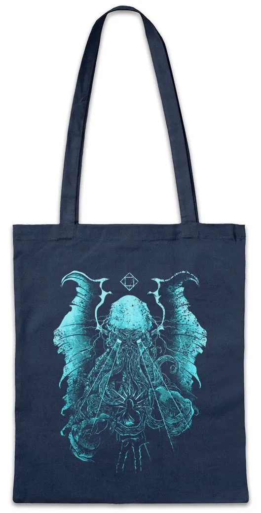 Urban Backwoods Beuteltasche Lightning Cthulhu Stofftasche Horror Arkham H. P. Lovecraft Azathoth (1-tlg), Miskatonic Call of Dunwich