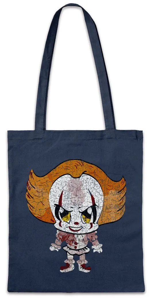 Urban Backwoods Beuteltasche Litte Clown Stofftasche It Movie Horror Clown Pennywise Killer Es (1-tlg), Stephen Film King King's