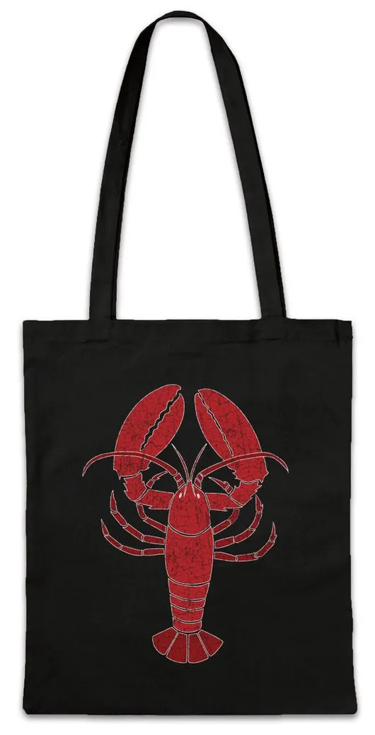 Urban Backwoods Beuteltasche Lobster Stofftasche Hummer Krebs Garnele American Hunting Tradition (1-tlg), Whitetrash Angeln Fischen Fishing
