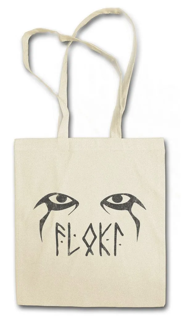 Urban Backwoods Beuteltasche Loki Symbol Stofftasche Vikings Walhalla Norse Odin Odhin Thor (1-tlg), Wikinger Floki Asgard Asen