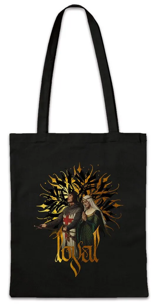 Urban Backwoods Beuteltasche Loyal Knight Stofftasche Seven Knight Virtues Knights Ritter Knight (1-tlg), Chevalier Cavaliere Caballero 7