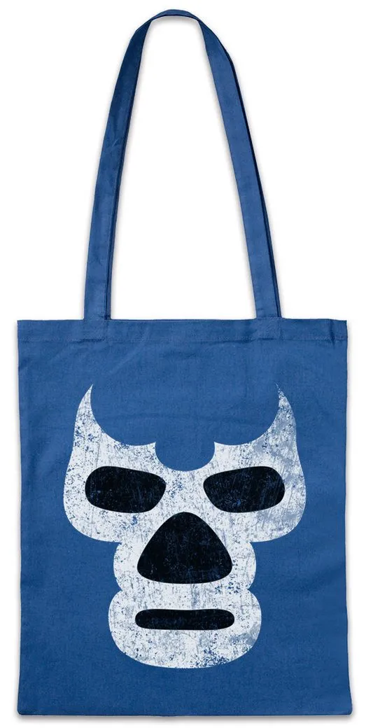 Urban Backwoods Beuteltasche Luchador Blue Demon Stofftasche Französische Lilie Royal Adel König (1-tlg), Sonnenkönig Louis France Frankreich