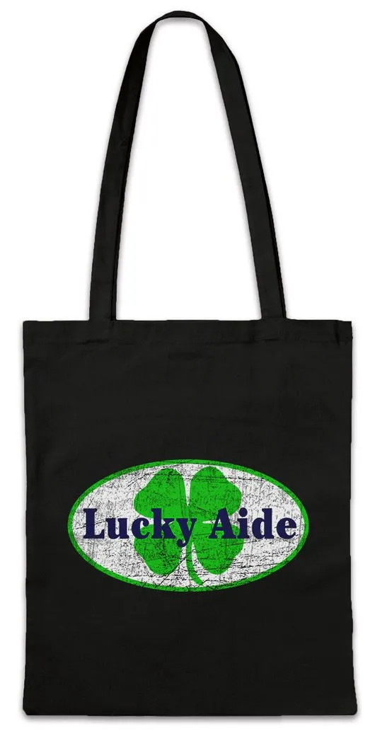 Urban Backwoods Beuteltasche Lucky Aide Stofftasche Malcolm Symbol Sign Firma Schild Mittendrin In (1-tlg), The Middle Supermarkt