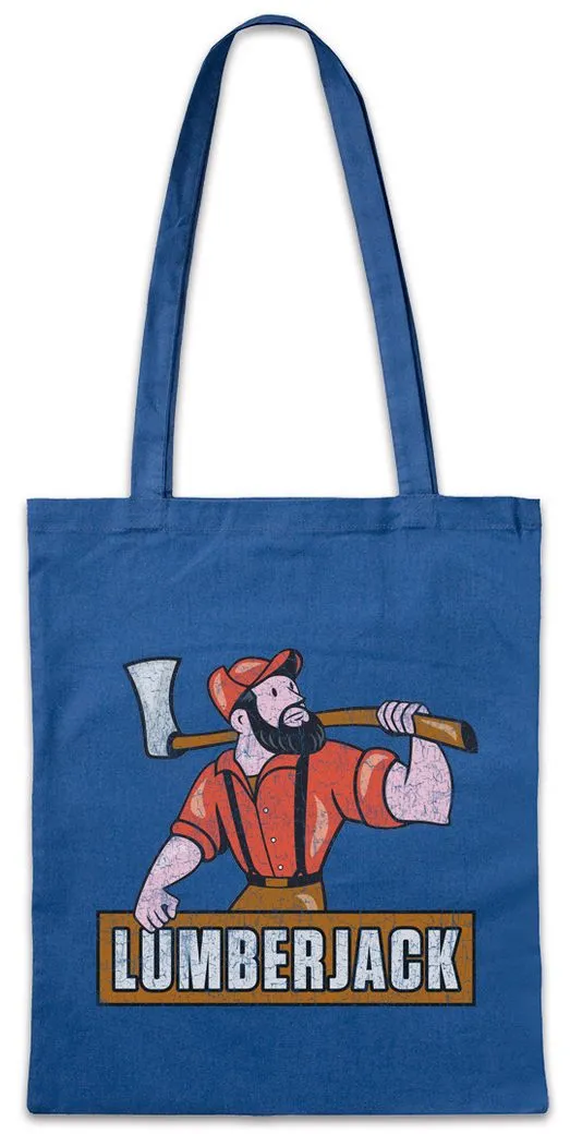 Urban Backwoods Beuteltasche Lumberjack III Stofftasche Holzfäller Axt Waldarbeiter Förster Logger (1-tlg), Woodcutter Woodsman Woodworker Jack