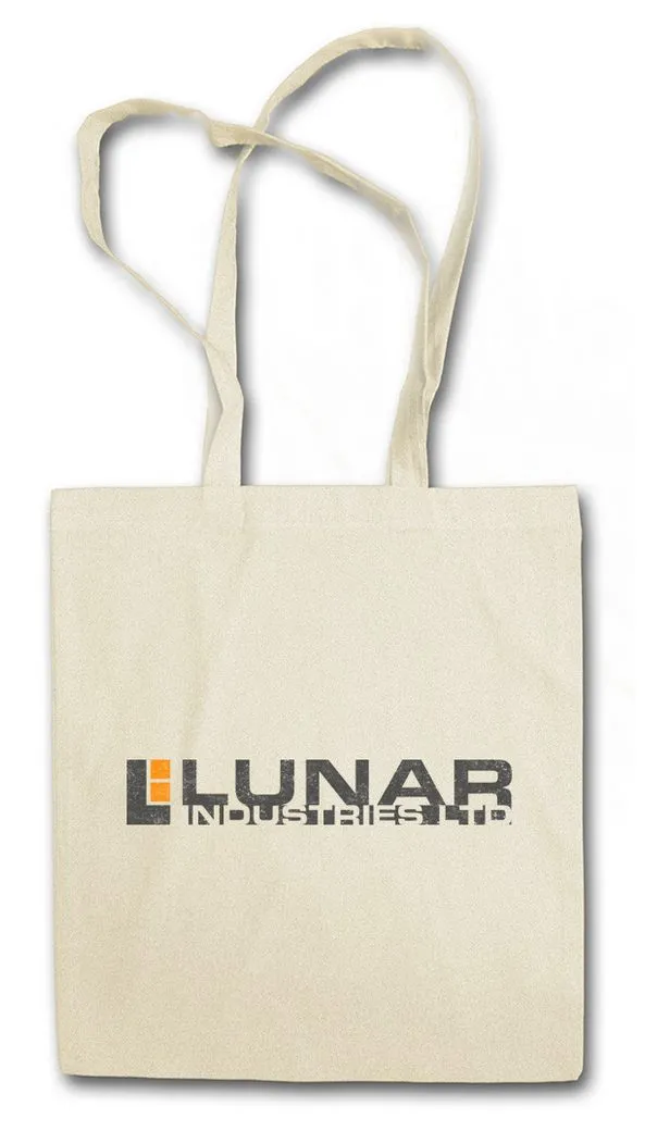 Urban Backwoods Beuteltasche Lunar Industries Stofftasche Moon Zeichen Sign Logo Company Base Serie (1-tlg), Bell Mondbasis SciFi