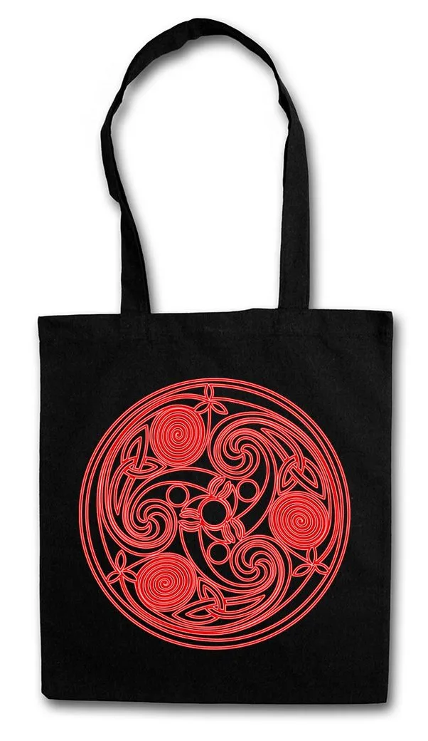 Urban Backwoods Beuteltasche Mandala IX Stofftasche Celtic Kelten Yantra Hinduism Buddhism (1-tlg), Buddhismus Hinduismus Hindu Shiva