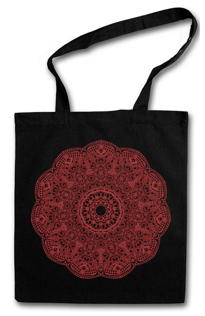 Urban Backwoods Beuteltasche Mandala V Stofftasche Yantra Hinduism Buddhism Buddhismus Hinduismus (1-tlg), Hindu Shiva Buddha Dharma