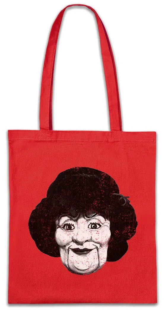 Urban Backwoods Beuteltasche Marjorie Stofftasche American TV Horror Story AHS Keep Calm Puppe (1-tlg), Puppet Chester Creb Series