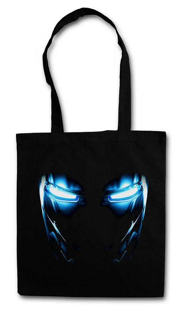 Urban Backwoods Beuteltasche Mark II Armor Eyes Stofftasche Tony Stark Iron Arc Reactor Sign Man (1-tlg), Mark 3 Industries Logo