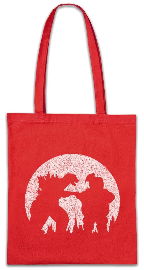 Urban Backwoods Beuteltasche Marshzilla II Stofftasche Godzilla Ghost Geek Nerd Marshmallow Japan (1-tlg), Man Busters Nippon Tokyo