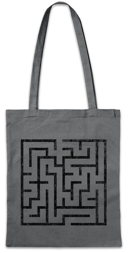Urban Backwoods Beuteltasche Maze III Stofftasche Labyrinth Esoterik Mystik Spirale Hypnose (1-tlg), Hypnotiseur Magie Magier Zauberer