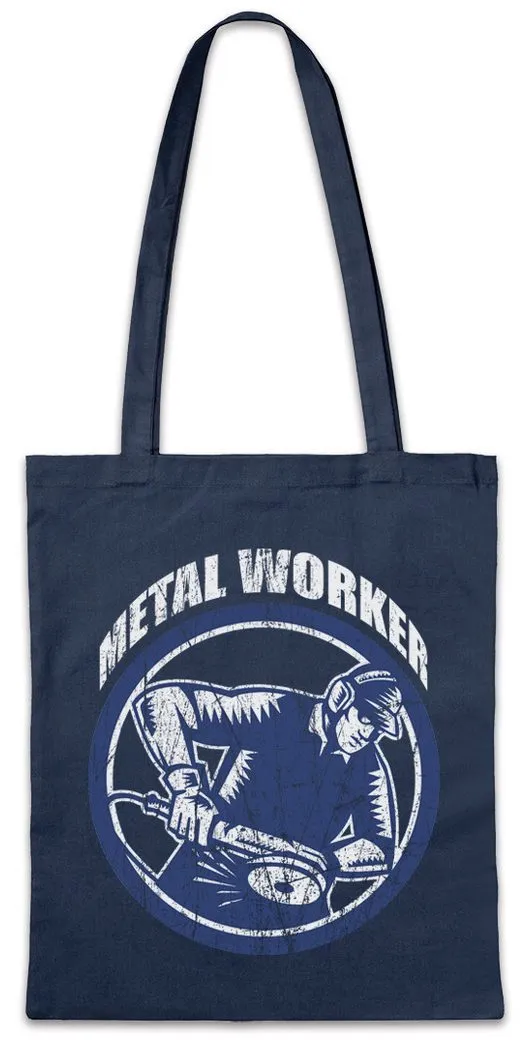Urban Backwoods Beuteltasche Metal Worker I Stofftasche Schlosser Locksmith Metallbau Schlosserei (1-tlg), Schmied Metallarbeiter Metallbauer Metalworker