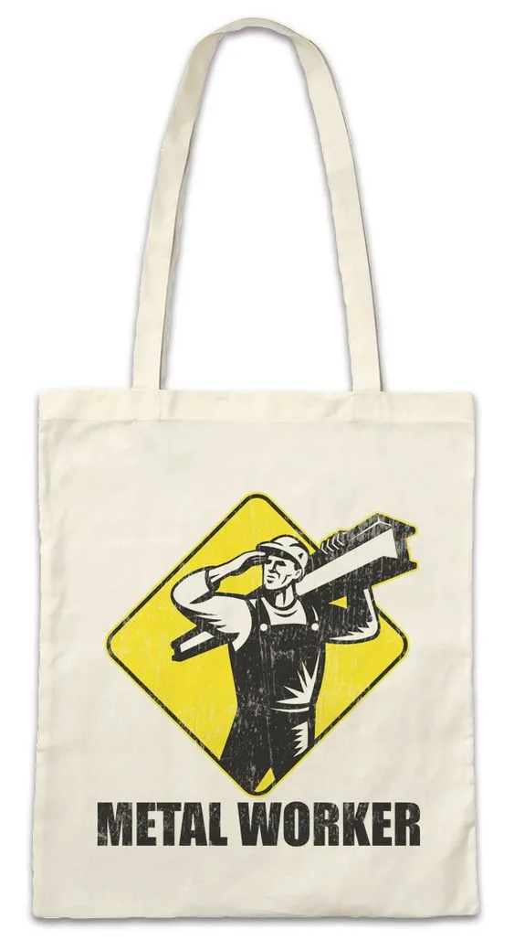 Urban Backwoods Beuteltasche Metal Worker III Stofftasche Schlosser Locksmith Metallbau Schlosserei (1-tlg), Schmied Metallarbeiter Metallbauer Metalworker