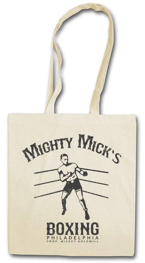 Urban Backwoods Beuteltasche Mighty Mick's Boxing II Stofftasche Tommy Gym Rocky Haven Adrian Boxer (1-tlg), Balboa Movie Club
