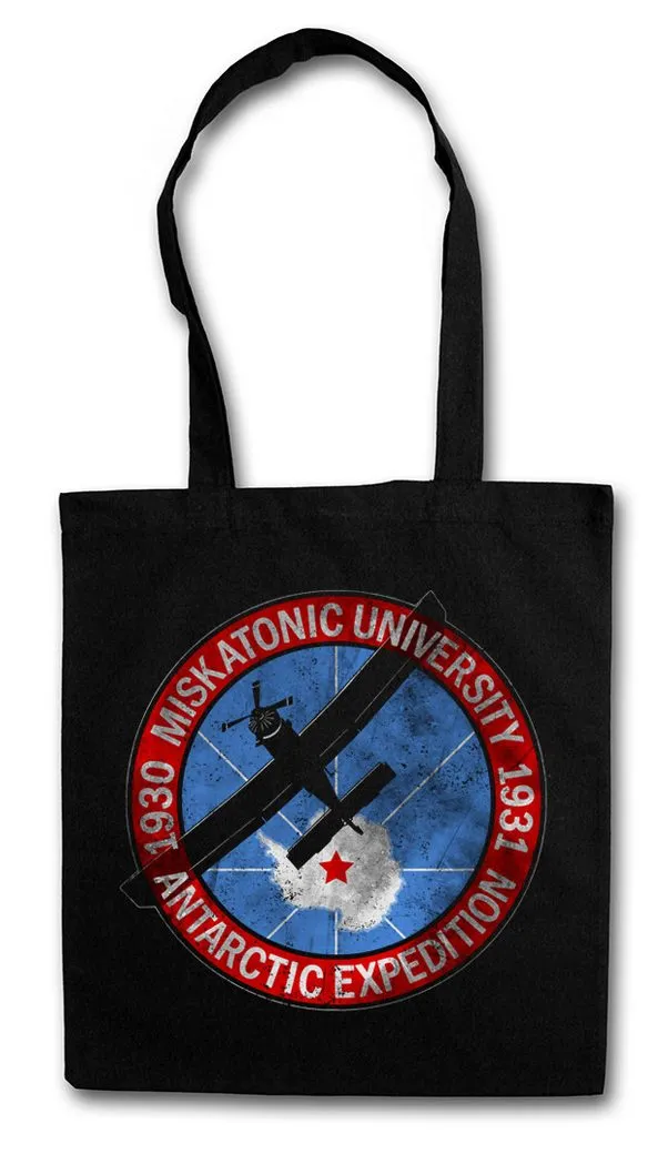 Urban Backwoods Beuteltasche Miskatonic Logo III Stofftasche Monster Lovecraft HP Sign Cthulhu (1-tlg), Horror Dunwich Azathoth Arkham