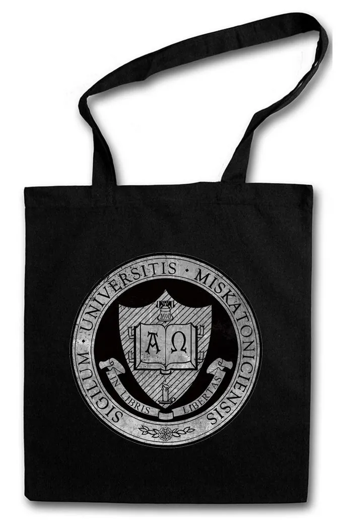 Urban Backwoods Beuteltasche Miskatonic Logo IV Stofftasche Lovecraft HP Cthulhu R´lyeh Call Of (1-tlg), Horror Dunwich Azathoth Arkham