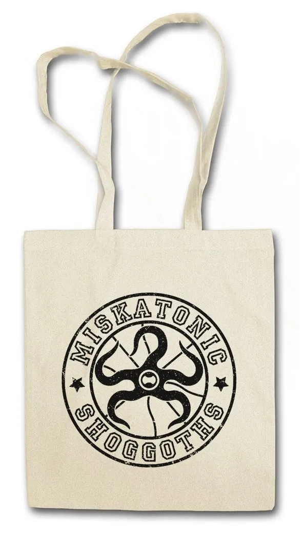 Urban Backwoods Beuteltasche Miskatonic Shoggots Stofftasche Cthulhu Call Monster Horror Innsmouth (1-tlg), Arkham Lovecraft HP Wars