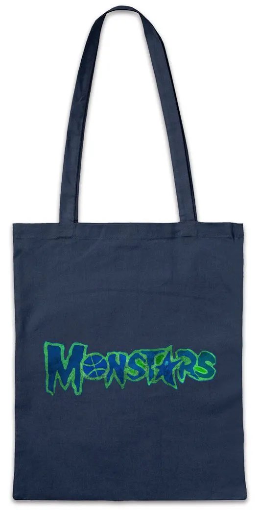 Urban Backwoods Beuteltasche Monstars Stofftasche Space Sign Symbol Logo Zeichen Jam Basketball (1-tlg), Monsters Team Mannschaft Squad