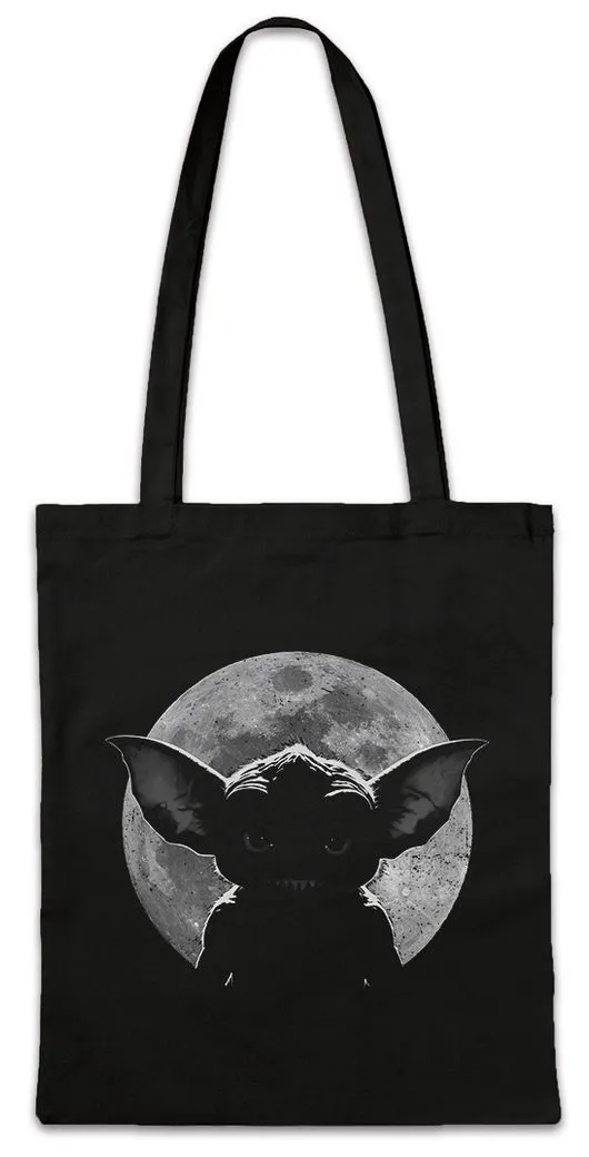 Urban Backwoods Beuteltasche Monster Moon Stofftasche 80s Mond Gremlin Kult Gremlins Horror Gizmo (1-tlg), Mogwai Joe Dante Kleine