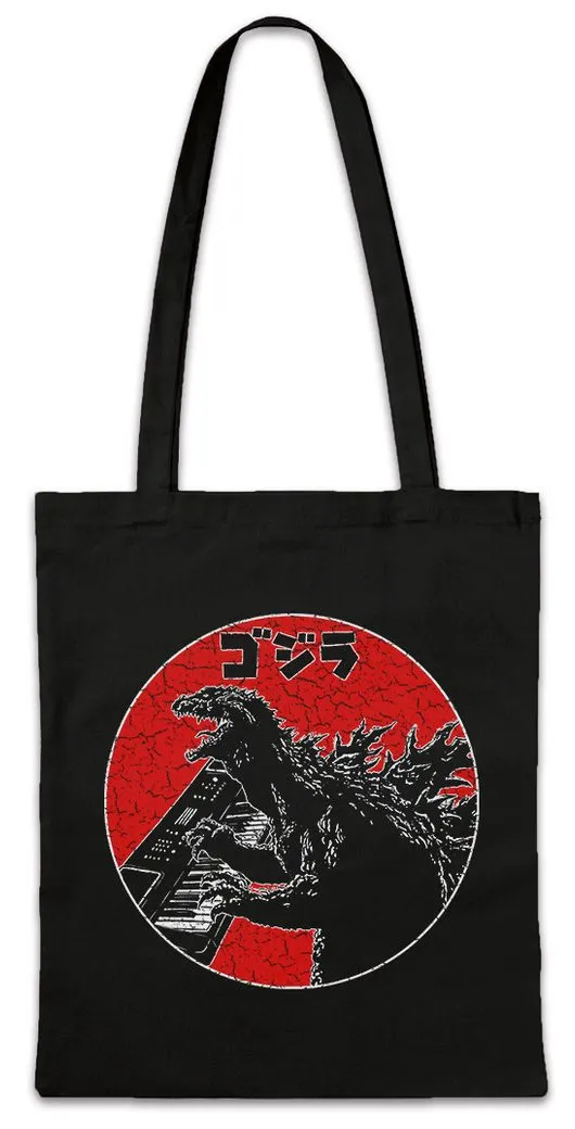 Urban Backwoods Beuteltasche Monster Synthesizer Stofftasche Synthesizer Techno Club DJ Djane (1-tlg), Electro Wave Japan Synth