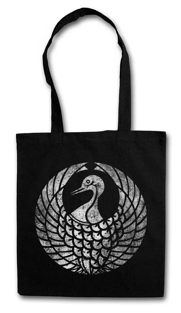 Urban Backwoods Beuteltasche Mori Clan Mon Stofftasche Shogun Samurai Ninja Shogunat Japan Logo (1-tlg), Symbol Bushido Katana Daimyo