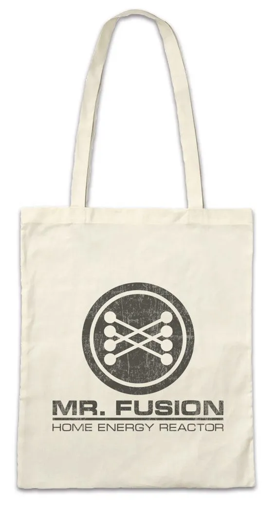 Urban Backwoods Beuteltasche Mr. Fusion Stofftasche Back Energy To The Zurück Reactor In Die Future (1-tlg), Home Zukunft Symbol Sign