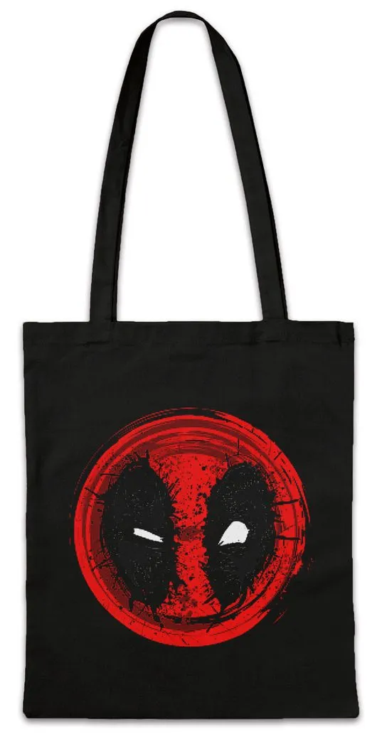 Urban Backwoods Beuteltasche Mutant Mask II Stofftasche Vigilante Skull Punisher Deadpool Logo (1-tlg), Symbol Sign Superhero Superheld