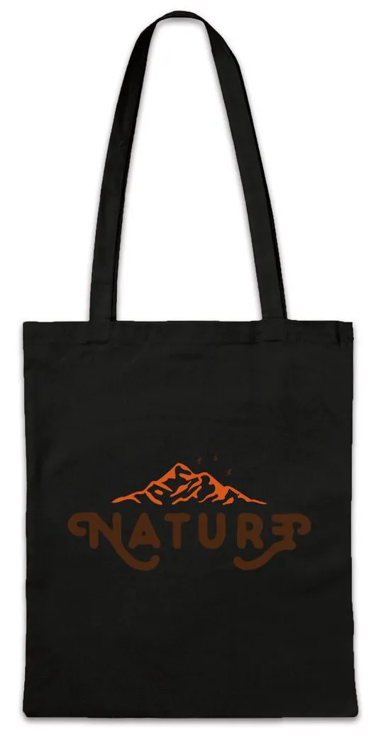 Urban Backwoods Beuteltasche Nature Stofftasche Zelten Camping Hiking Berge Wandern Outdoor (1-tlg), Lagerfeuer Pfadfinder Nature Kein