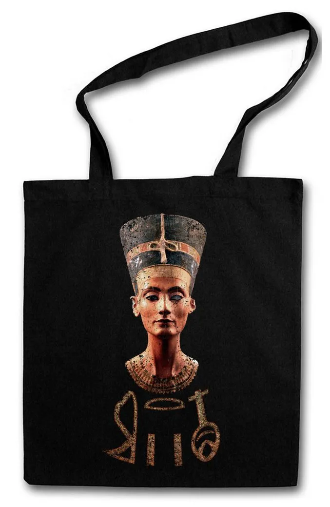 Urban Backwoods Beuteltasche Nefertiti Vintage Stofftasche Egytian Pharao Ägypten Nofretete (1-tlg), Echnaton Egypt Mummy Seth