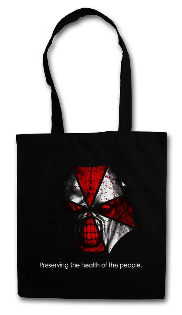 Urban Backwoods Beuteltasche Nemesis Umbrella Stofftasche Resident Corporation Corp Evil Zombie (1-tlg), Dead Tyrant Vg Wesker