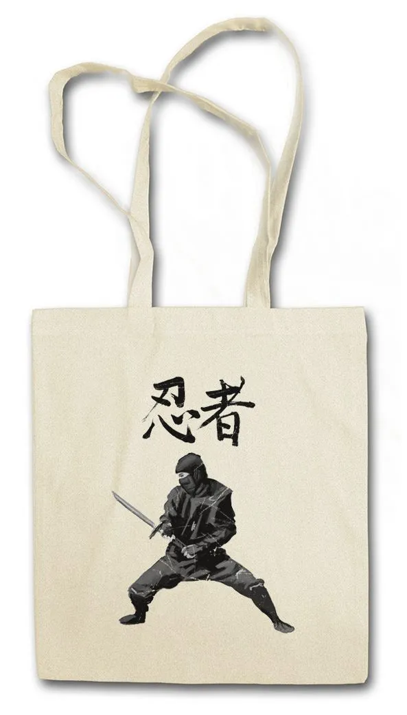 Urban Backwoods Beuteltasche Ninja I Stofftasche Samurai Warrior Way of Seppuku Banzai Japan (1-tlg), Japanese Bushido Banzai Krieger