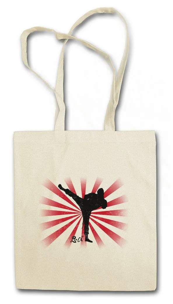 Urban Backwoods Beuteltasche Ninja II Stofftasche Samurai Warrior Way of Seppuku Banzai Japan (1-tlg), Japanese Bushido Banzai Krieger