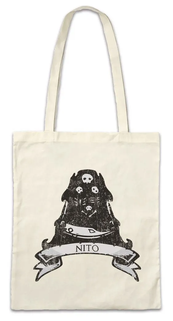 Urban Backwoods Beuteltasche Nito Stofftasche Gravelord Dark Gamer Gaming Soul Souls Games Game (1-tlg), Geek Nerd Boss Lord