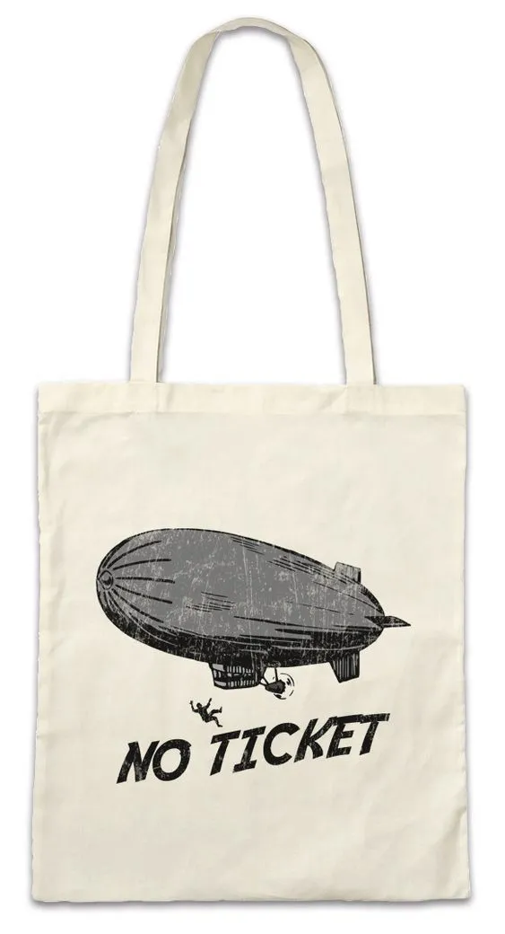Urban Backwoods Beuteltasche No Ticket Stofftasche Indiana Fun Jones Last Indy Crusade Fun Movie (1-tlg), Letzte Kreuzzug Gral Film