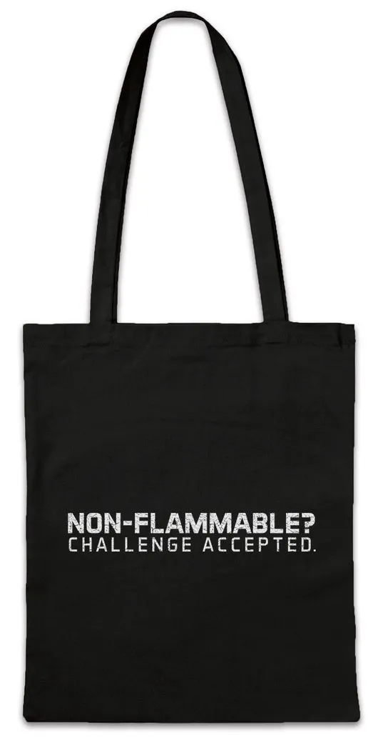 Urban Backwoods Beuteltasche Non-FlammableStofftasche Chemie Chemistry Lehrer Fun Teacher (1-tlg), Professor Chenmist Challenge Accepted