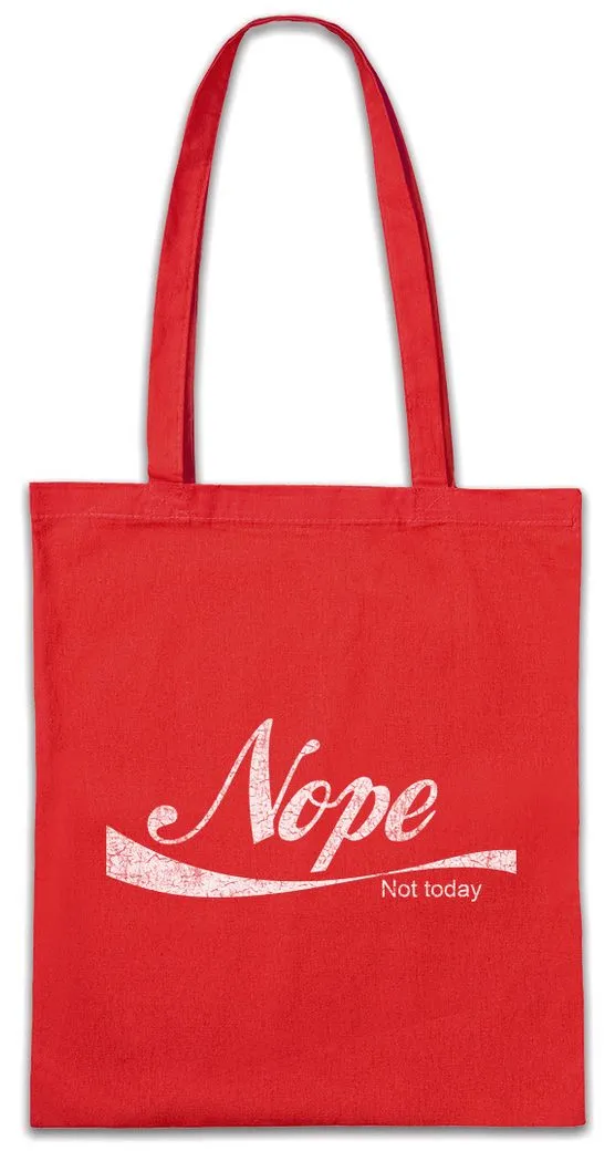 Urban Backwoods Beuteltasche Nope Cola Stofftasche Gamer Fun Games Gaming Video PC Admin IT (1-tlg), Informatiker Informatik Dungeons Computer