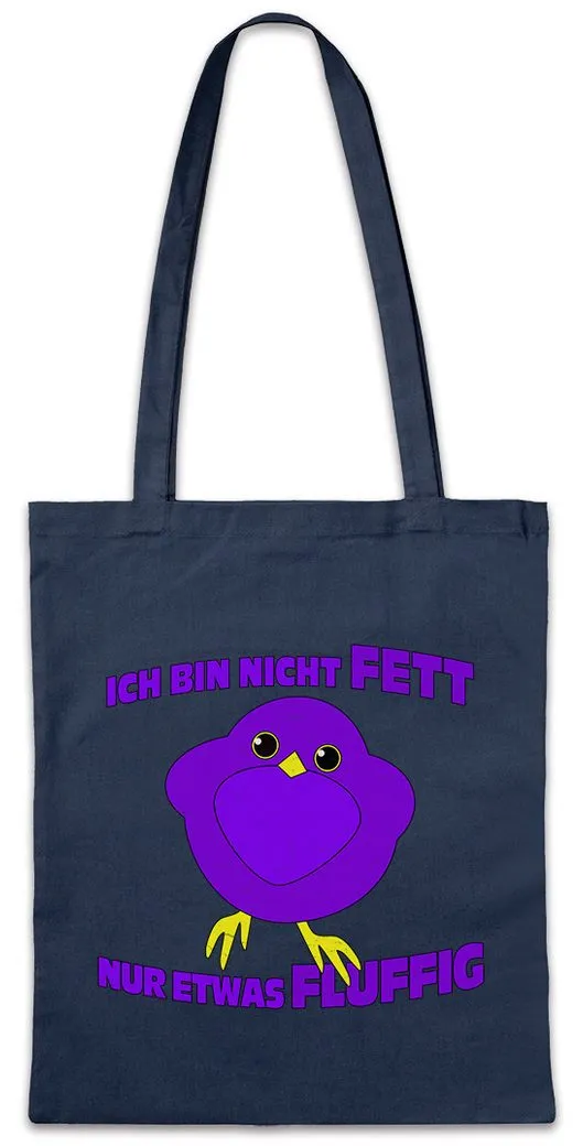 Urban Backwoods Beuteltasche Nur Etwas Fluffig Stofftasche Dick Übergewicht Gewicht Present (1-tlg), Geschenk Fun Joke Comedy