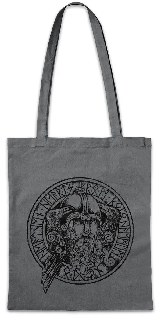 Urban Backwoods Beuteltasche Odhin II Stofftasche Eye Walhalla Odhin Wotan Thor Vikings Loki (1-tlg), Midgard Asen Wikinger Yggdrasil