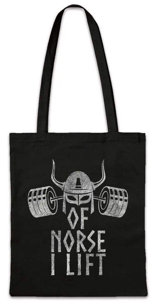 Urban Backwoods Beuteltasche Of Norse I Lift Stofftasche Thors Hammer Mjölnir Body Building (1-tlg), Wikinger Vikings Training Gym