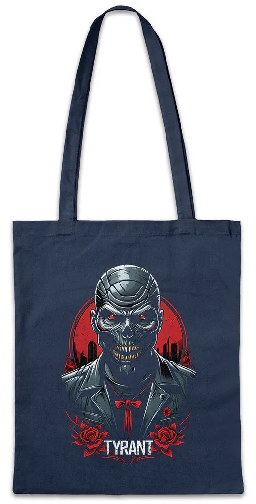 Urban Backwoods Beuteltasche Oldschool Tyrant Stofftasche Evil Horror Racoon Resident City Umbrella (1-tlg), Corp Corporation Zombies Zombie