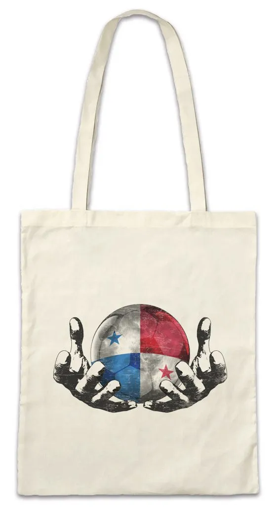 Urban Backwoods Beuteltasche Panama Football Magic Ball Stofftasche Panamaisch Panamanian Fußball (1-tlg), Fahne Fussball Komet Soccer