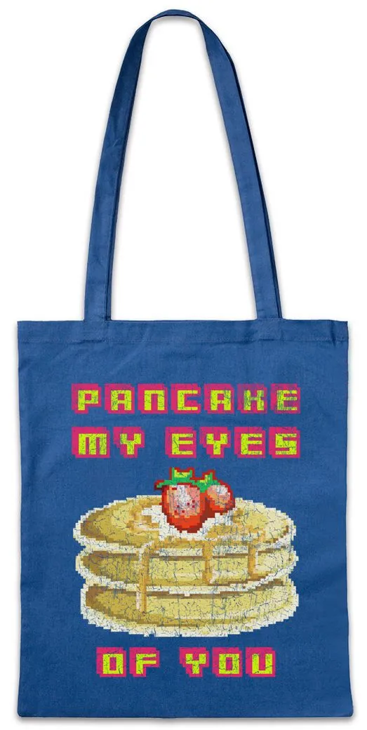 Urban Backwoods Beuteltasche Pancake My Eyes of You Stofftasche Couple Marriage Hochzeit Paar (1-tlg), Ehepaar Pfannkuchen Gamer Gaming